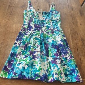 New tags, Ralph Lauren pleated floral dress size 8 retail $139